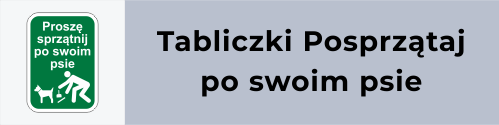 Banerek posprzątaj po psie